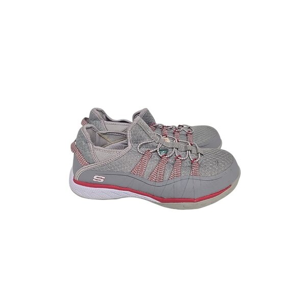 Skechers Women's Aluminum Toe SP Slip Resistant Work Shoes 99996596 Grey 11M - Picture 2 of 8